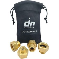 Set adattatori bombole gas GPL