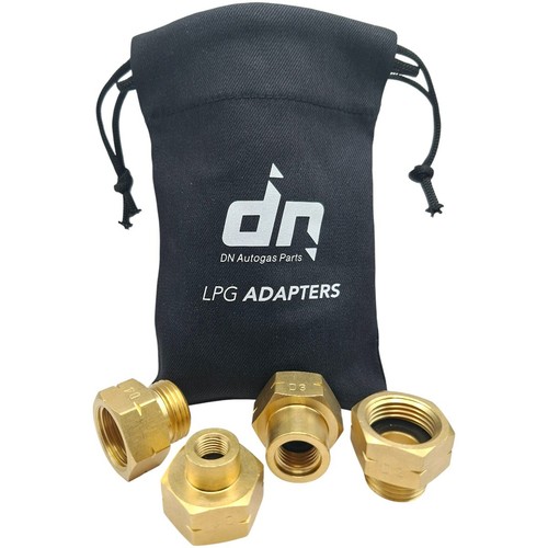 Set adattatori bombole gas - , gpl