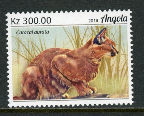 Angola scott 1758 mnh caracal - scott, #1758