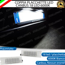 COPPIA PLACCHETTE A LED LUCI