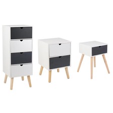 Comodino cassettiera mobiletto - cassettiera,