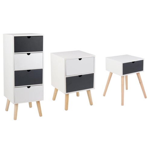 Comodino cassettiera mobiletto - comodino,