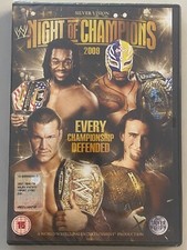 DVD WWE NIGHT OF CHAMPIONS 2009 Silver Vision Original Wrestling NEW & SEALED
