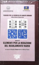 66805 Elementi per la redazione del regolamento viario / R. Busi