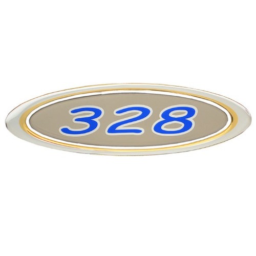 Four winns boat raised decal - four,