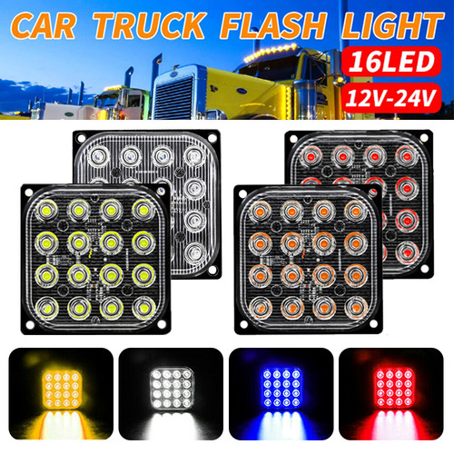 4pz 16led quadrato - 4pz, di