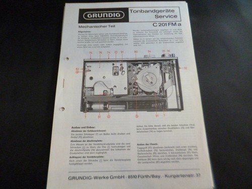 Manuale servizio originale - di,