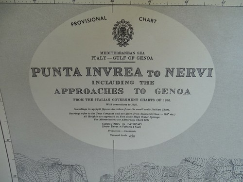 Vecchia carta nautica - carta, nautica-punta