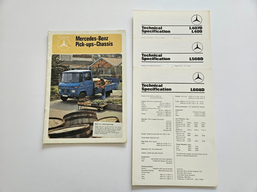 Mercedes benz l608 l508 - benz, l409