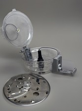 Coperchio sparatutto proiettile vegetariano e coperchio disco affettatrice/grattugia solo parte superiore spedizione gratuita!