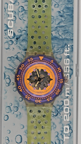 Swatch scuba 200 hippocampus - 200,