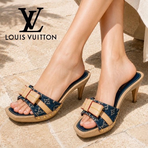 Sandali louis vuitton denim - louis,
