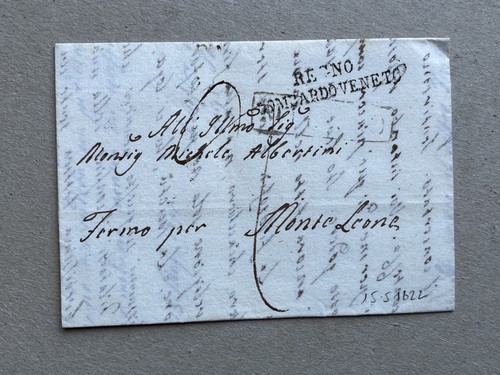 Lettera prefilatelica regno - m),