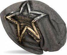 Coffia beanie con applicazione