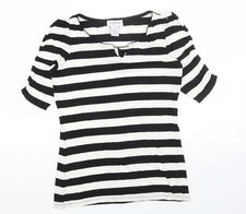 T-shirt donna Carmen nera