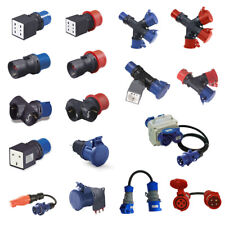 ADATTATORE INDUSTRIALE 16A MOLTIPLICATORE VOLANTE 32A 2P+T 3P+T 3P+N+T 220V 380V