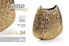 VASO PORTA FIORI METALLO