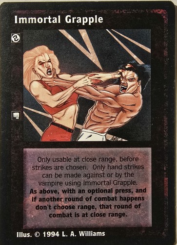 Vtes immortal grapple - |,