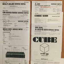 Roland Service Notes