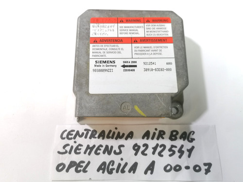 Centralina airbag siemens - centralina,