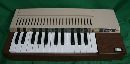 Tastiera bontempi vintage - tastiera,