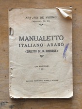 MANUALETTO ITALIANO ARABO -