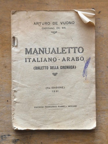 Manualetto italiano arabo - manualetto,