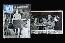 La Settimana INCOM illustrata 1951#27 Stanlio e Ollio Compleanno - JOE LOUIS