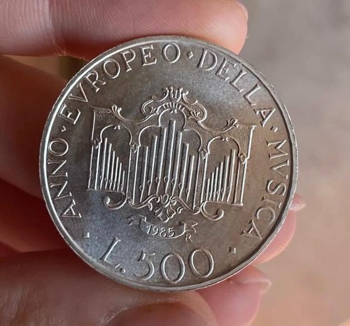 500 lire 1985 - lire, anno
