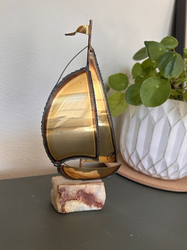 Scultura barca catamarano - , a