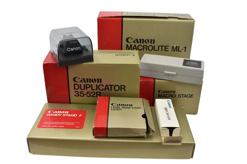 Canon vintage macro accessori - vintage,