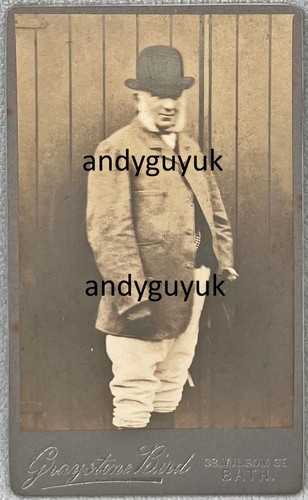 Cdv man named george william - cdv,