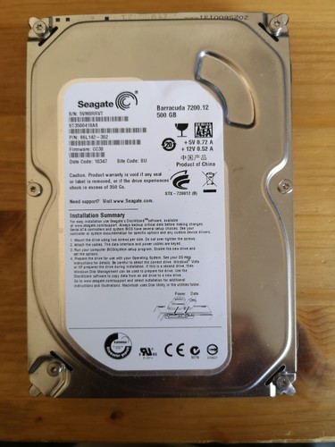 Seagate barracuda sata - seagate, 500gb