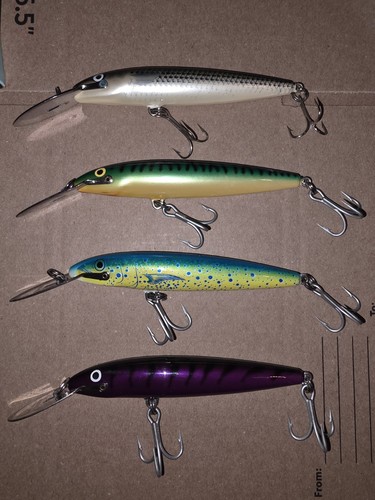 Lotto esca vintage rapala - esca,