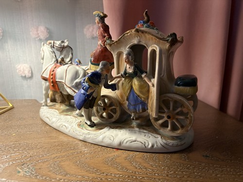 German porcelain figurine - porcelain,