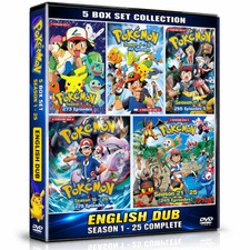 Pokemon Seasons 1-25 Complete