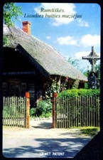SCHEDA TELEFONICA PHONECARD LITHUANIA URMET RUMSISKES - FOLKLORE MUSEUM