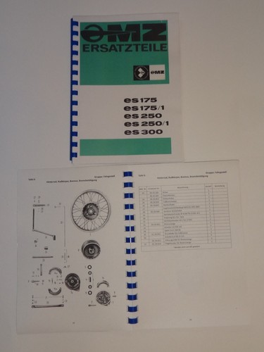 Elenco ricambi 175 250 - ricambi,