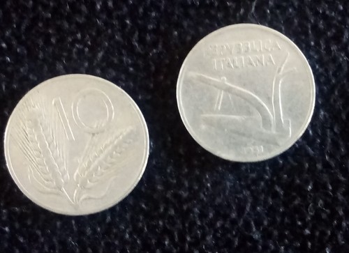 Moneta rara lire del - rara, da