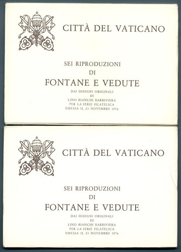 Vaticano cart post 1976 - vaticano, post.