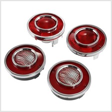 Piece tail light - and, backup