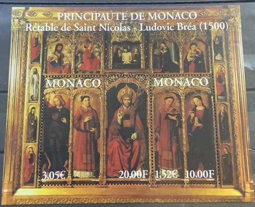 Monaco 2176 foglio ricordo - foglio,