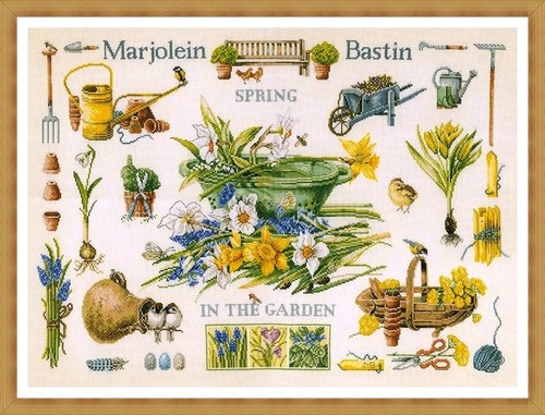 Basket seasons sampler house - basket,