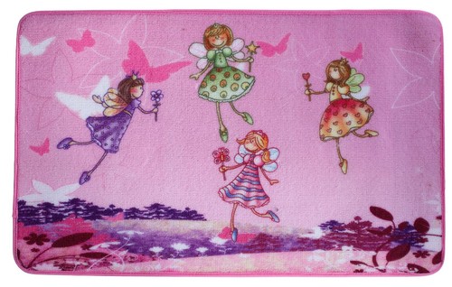 Tappeto bambini 80x50cm - 80x50cm, fate