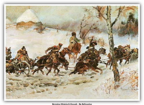 Berezina wojciech kossak - berezina,