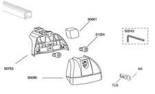 Thule 753 piedi multi-listing