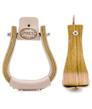 Staffe western in legno con