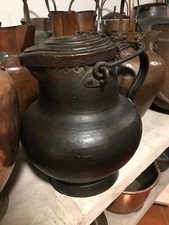 Brocca Antica Toscana in Rame Nera 