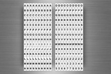 Set 280 x sticker adesivo