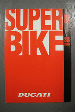 Pubblicità Brochure DUCATI 888 RACING STRADA 1994